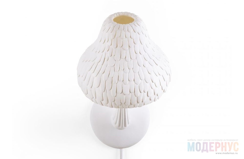 дизайнерское бра Mushroom модель от Seletti в интерьере, фото 2