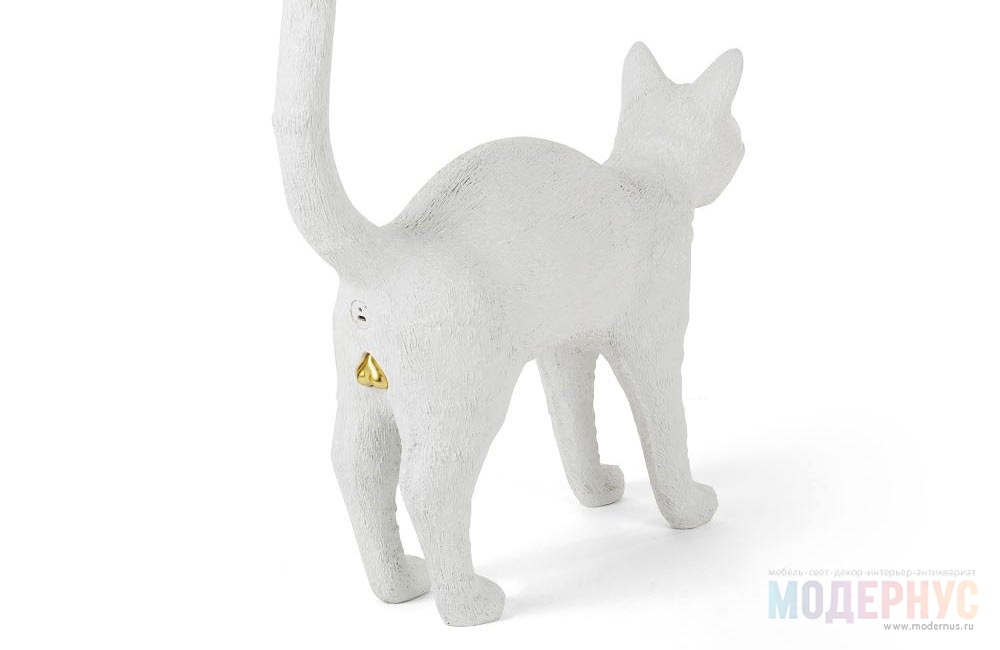 дизайнерская лампа Jobby The Cat модель от Seletti в интерьере, фото 2