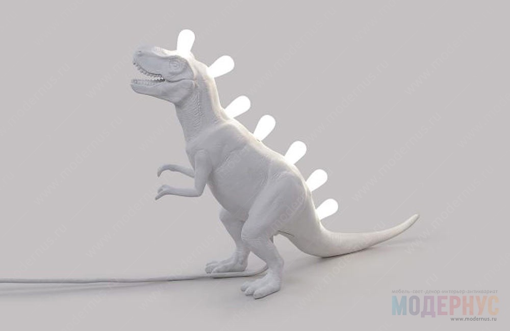 дизайнерская лампа T-Rex модель от Seletti в интерьере, фото 4