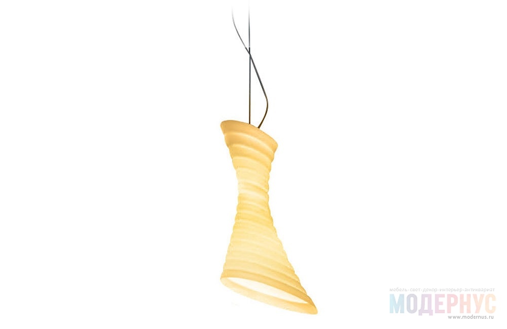 дизайнерская люстра Twister модель от Vistosi в интерьере, фото 1