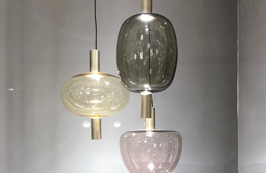подвесной светильник Riflesso Amber дизайн Vistosi фото 4