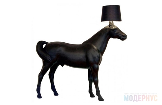 торшер напольный Moooi Horse Lamp дизайн Maarten Baas фото 2