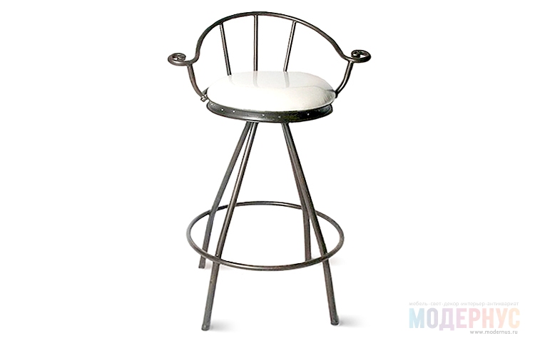 дизайнерский барный стул Vintage Metal Chair модель от Xavier Pauchard, фото 1