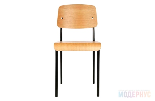 деревянный стул Standard Prouve дизайн Jean Prouve фото 2