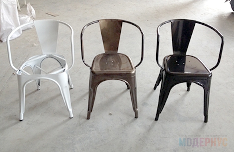 дизайнерский стул Tolix Soft модель от Xavier Pauchard, фото 4