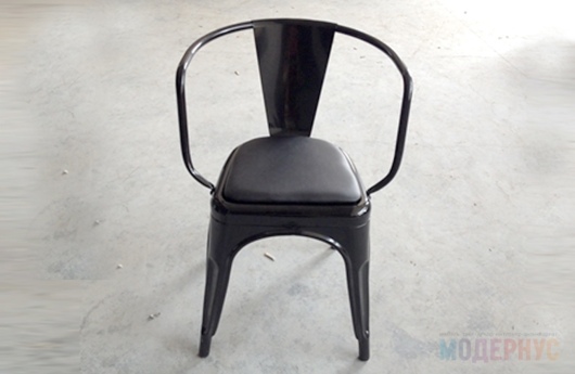 стул для кафе Tolix Soft дизайн Xavier Pauchard фото 3