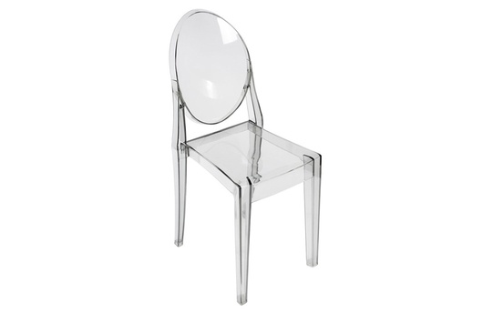 пластиковый стул Victoria Ghost дизайн Philippe Starck фото 2