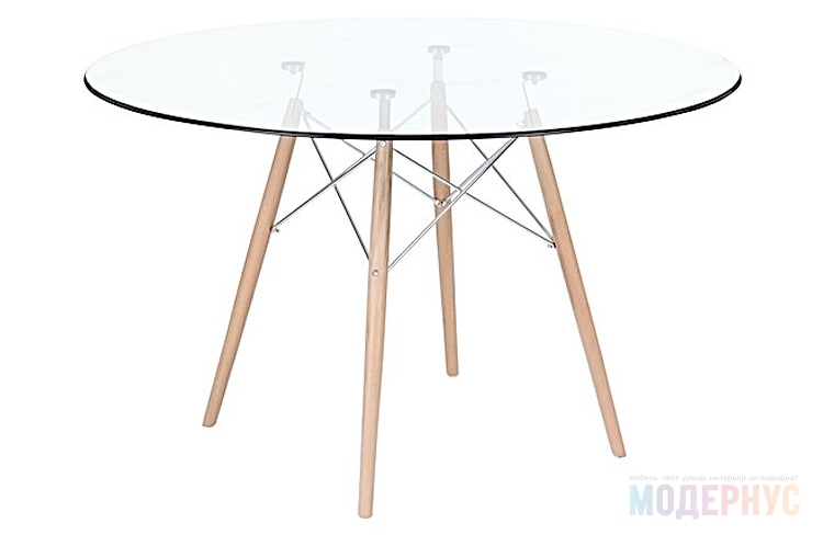 дизайнерский стол DSW Glass модель от Charles & Ray Eames, фото 1