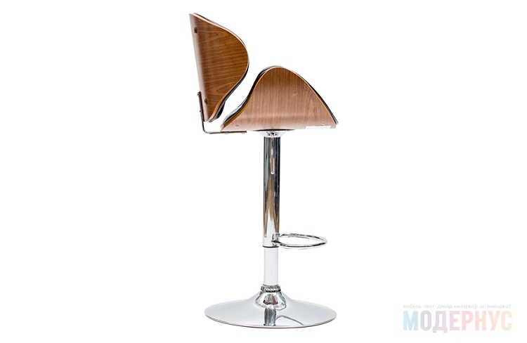 дизайнерский барный стул Shine Swan модель от Arne Jacobsen, фото 4