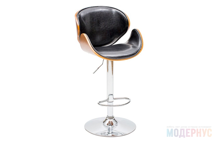 дизайнерский барный стул Shine Swan модель от Arne Jacobsen, фото 3
