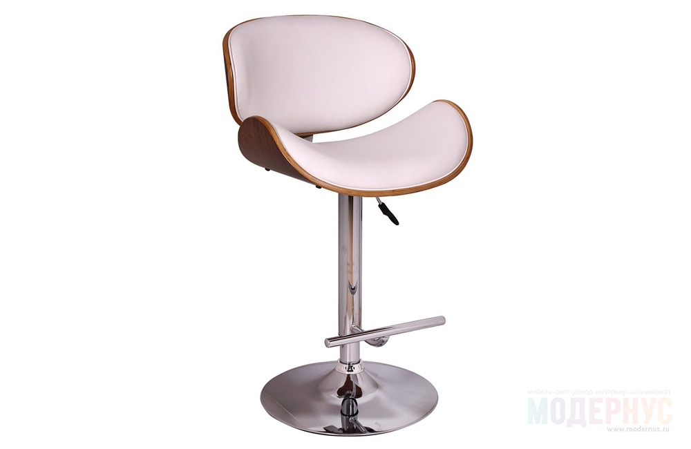 дизайнерский барный стул Shine Swan модель от Arne Jacobsen, фото 2
