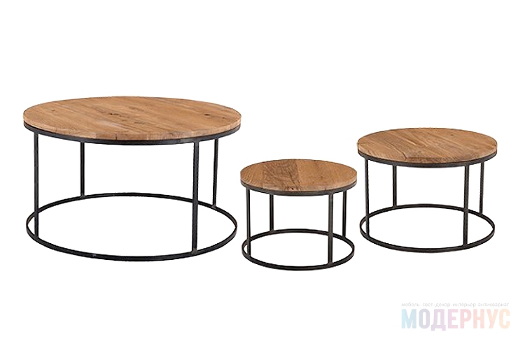 дизайнерский стол Danglouleme Round модель от Eichholtz, фото 1