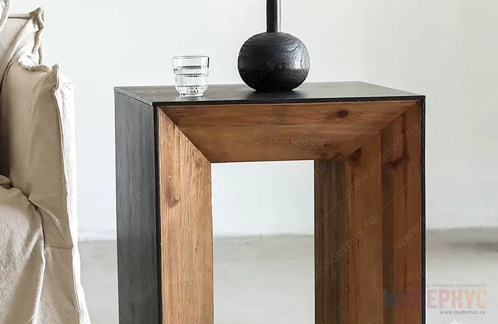 дизайнерский стол Monogram Wooden модель от ETG-Home в интерьере, фото 5
