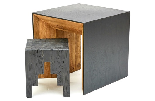 кофейный стол Monogram Wooden дизайн ETG-Home фото 4