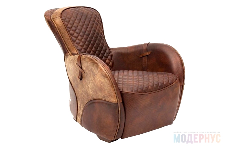 дизайнерское кресло Saddle модель от Timothy Oulton, фото 2