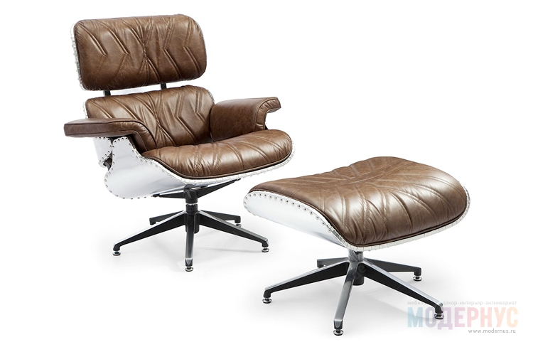 дизайнерское кресло Aviator Lounge модель от Charles & Ray Eames, фото 1