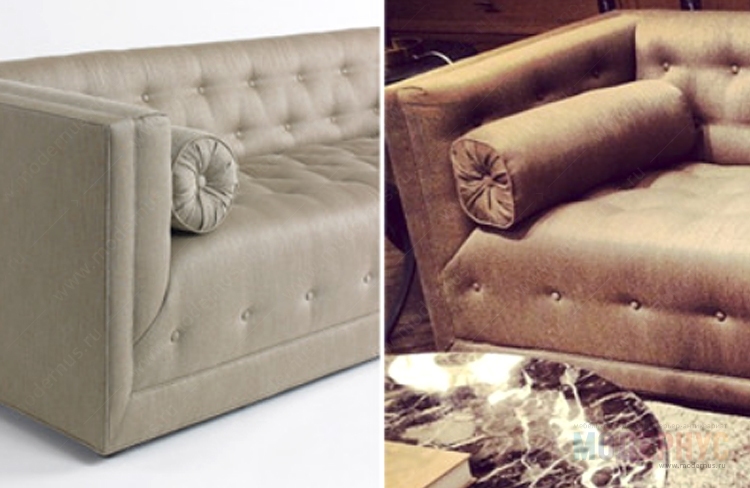 дизайнерский диван Astor Sofa модель от DwellStudio в интерьере, фото 4