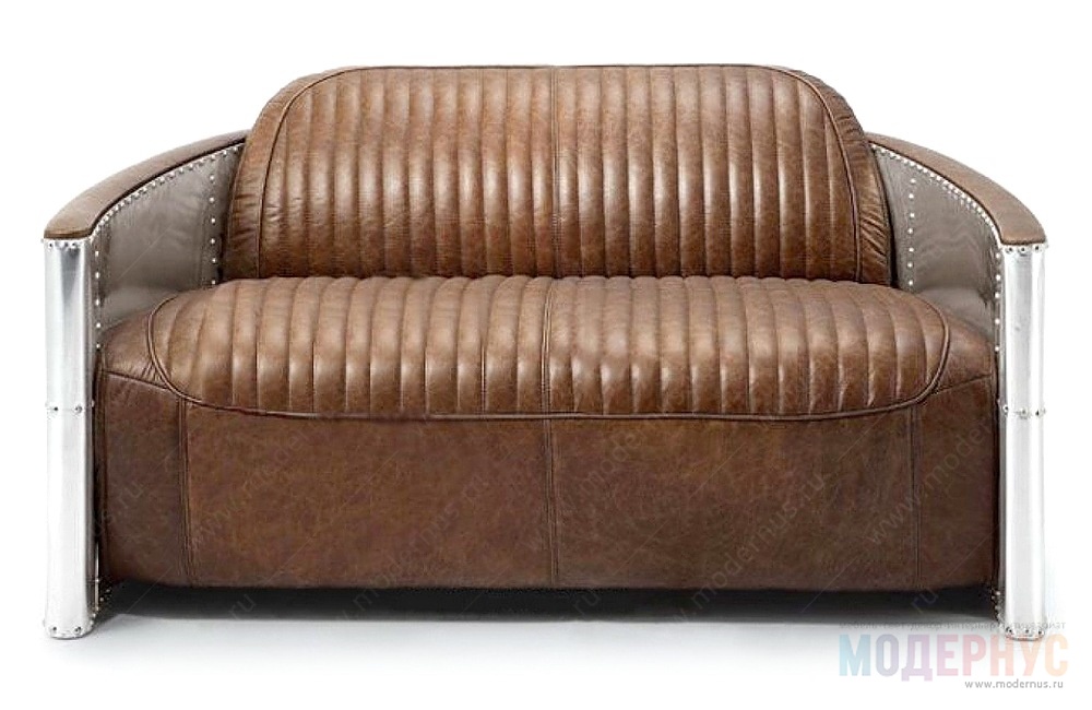 дизайнерский диван Bristol Aviator Tom модель от Timothy Oulton в интерьере, фото 1