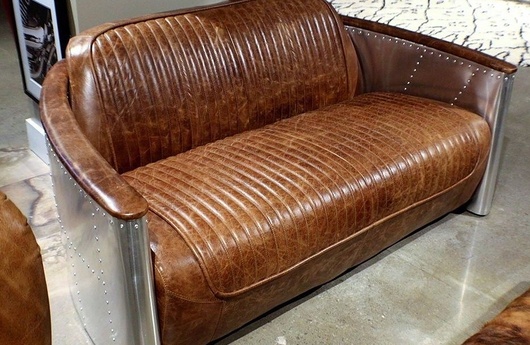 двухместный диван Bristol Aviator Tom модель Timothy Oulton фото 6