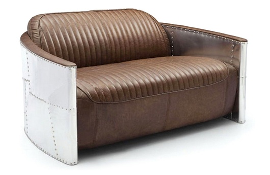 двухместный диван Bristol Aviator Tom модель Timothy Oulton фото 2