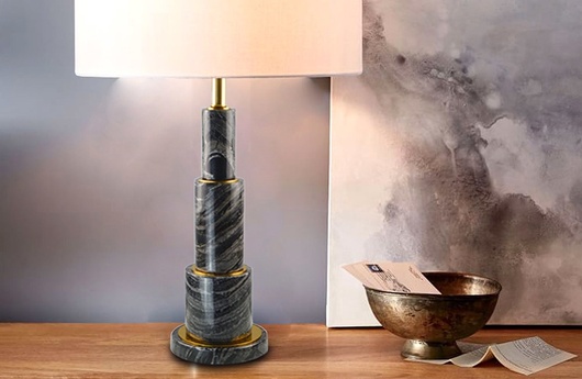 настольная лампа Basanite дизайн Delight фото 2