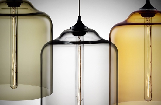 подвесной светильник Bell Jar дизайн Jeremy Pyles фото 7