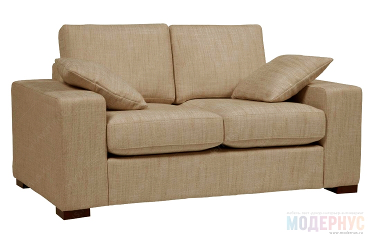 дизайнерский диван Andrew Sofa Beige модель от Martin Waller в интерьере, фото 2