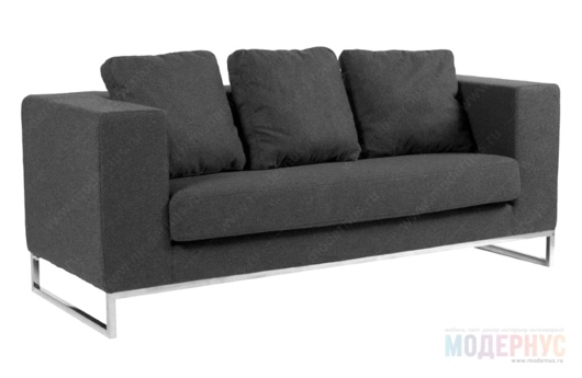 трехместный диван Charles Sofa модель Antonio Citterio фото 1