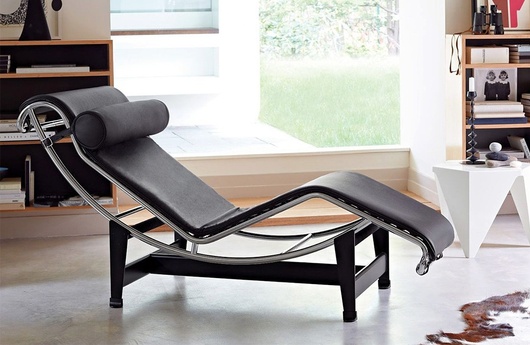 шезлонг для отдыха Chaise Lounge LC4 модель Le Corbusier фото 6