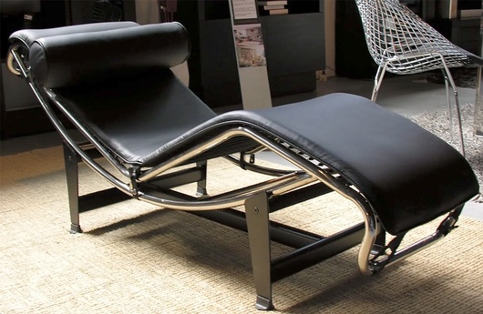 шезлонг для отдыха Chaise Lounge LC4 модель Le Corbusier фото 7
