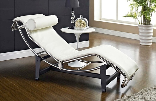шезлонг для отдыха Chaise Lounge LC4 модель Le Corbusier фото 5