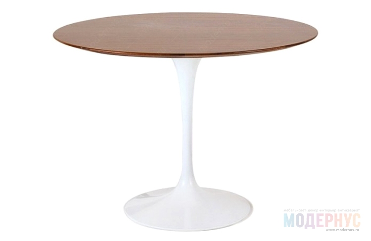 дизайнерский стол Tulip Wood модель от Eero Saarinen, фото 1