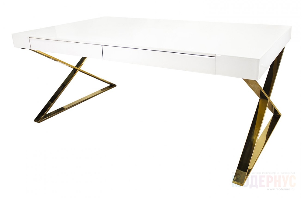 дизайнерский стол Minimal White модель от Eichholtz, фото 2