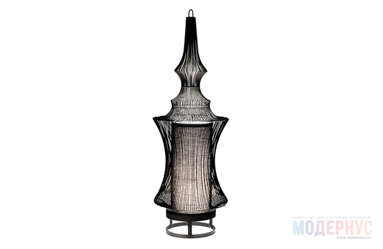 дизайнерская лампа Tibet модель от Forestier Paris в интерьере, фото 1