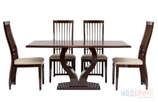 обеденный стол Hardwood Grande дизайн O&M Design фото 3