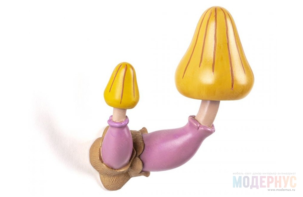 дизайнерская вешалка Mushroom модель от Seletti в интерьере, фото 1