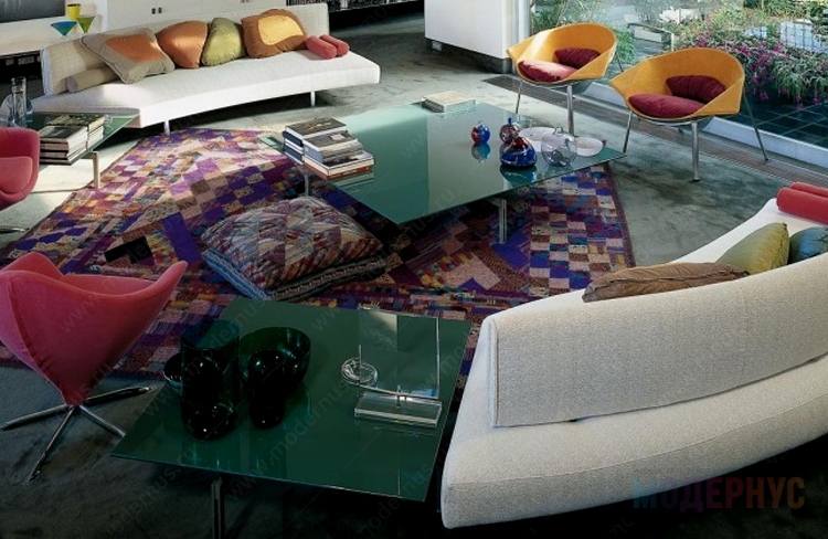 дизайнерский диван Accademia модель от Giorgio Saporiti, фото 3
