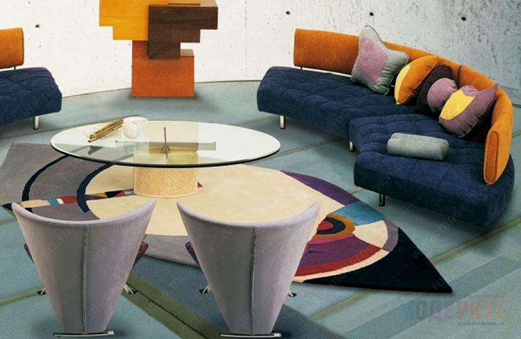 дизайнерский диван Accademia модель от Giorgio Saporiti, фото 2