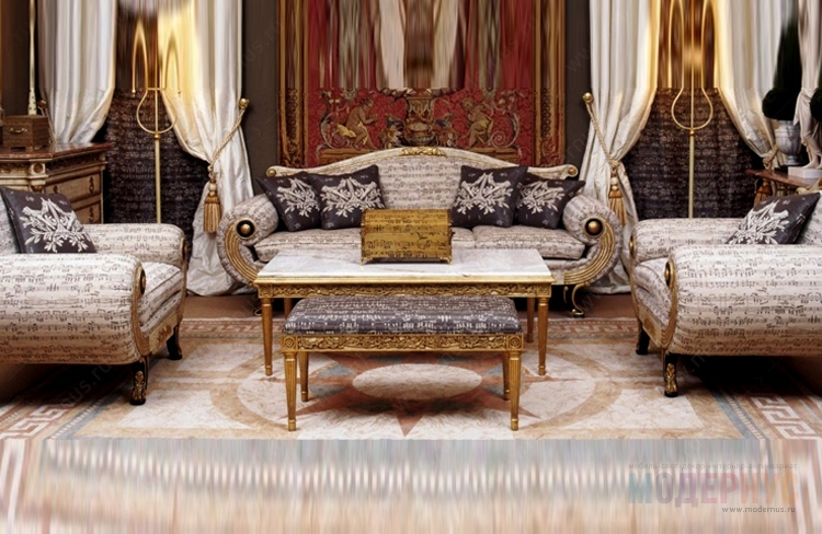 дизайнерский диван Alexandra модель от Coleccion Alexandra в интерьере, фото 2