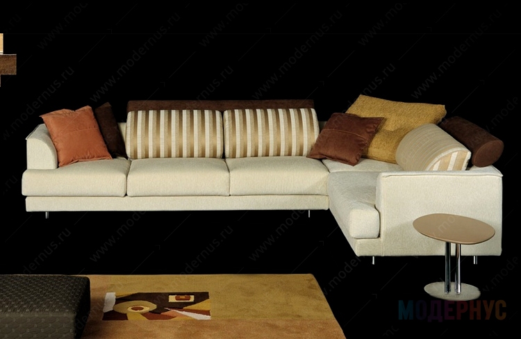 дизайнерский диван Alexis модель от Giorgio Saporiti, фото 1