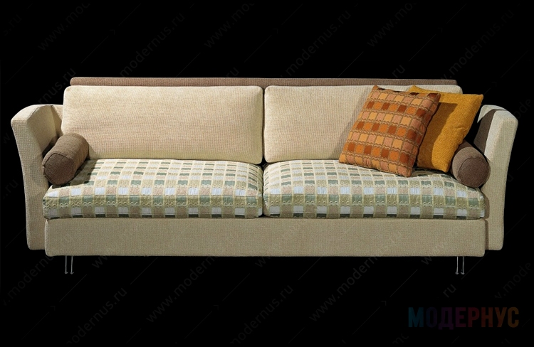 дизайнерский диван Brikkel модель от Giorgio Saporiti в интерьере, фото 1