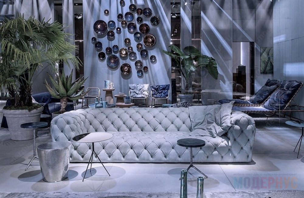 дизайнерский диван Chester Moon в Модернус в интерьере, фото 6