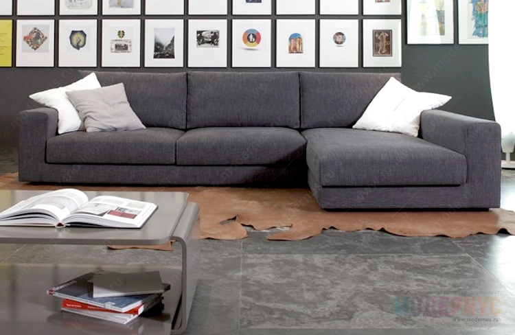 дизайнерский диван City Soft модель от Sancal в интерьере, фото 2