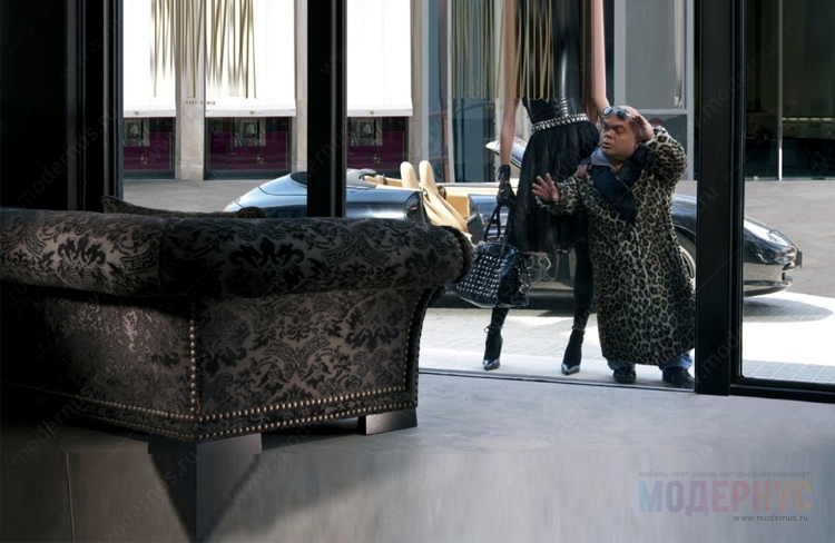 дизайнерский диван Dante модель от Ascension Latorre в интерьере, фото 4