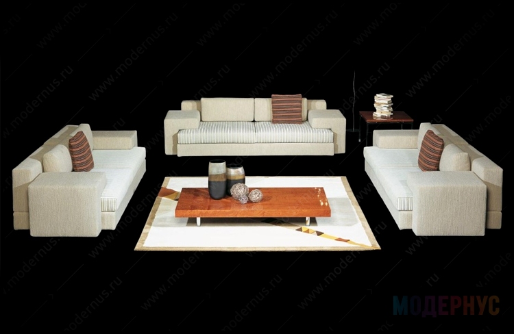 дизайнерский диван Ellington модель от Giorgio Saporiti, фото 4