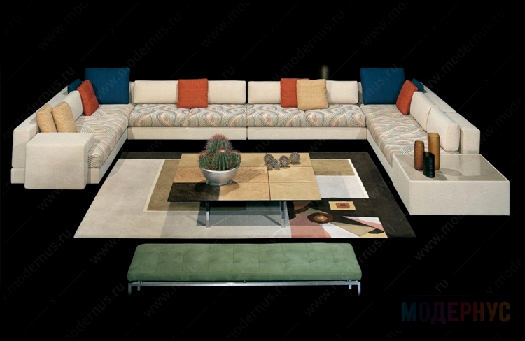 дизайнерский диван Ellington модель от Giorgio Saporiti, фото 2