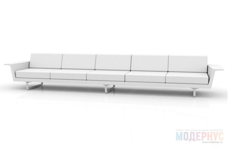 дизайнерский диван Flat модель от Vondom в интерьере, фото 2