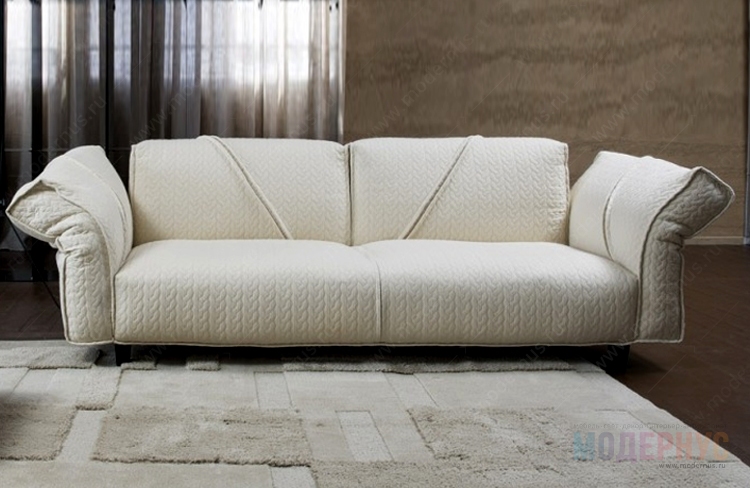дизайнерский диван Flexible модель от Giorgio Saporiti в интерьере, фото 1