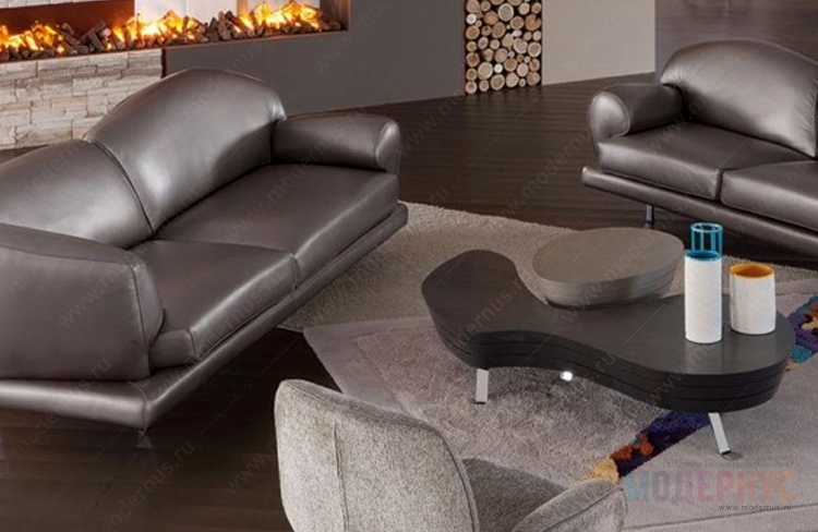 дизайнерский диван Gala модель от Giorgio Saporiti в интерьере, фото 3