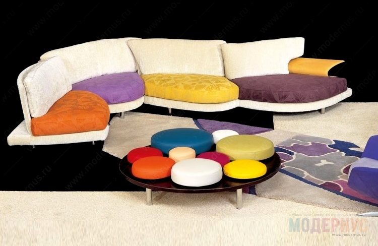 дизайнерский диван Grand Roy модель от Giorgio Saporiti, фото 1